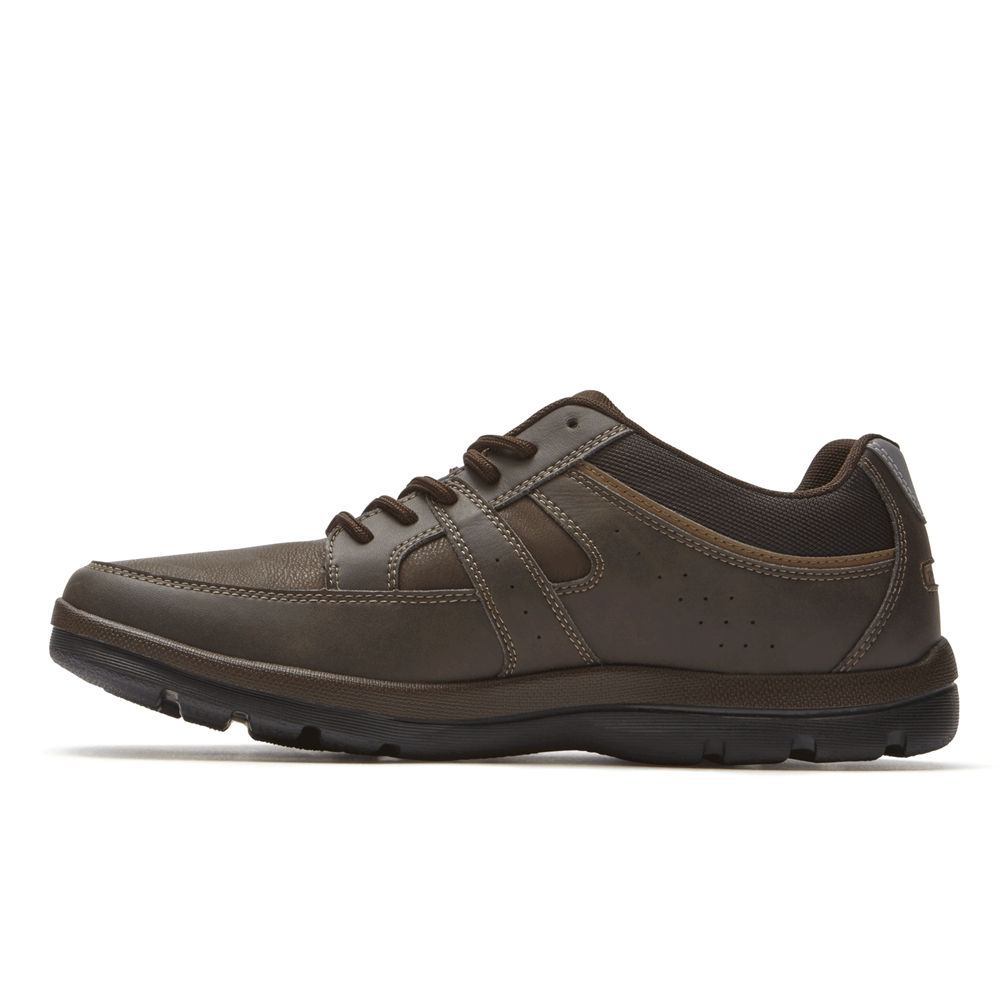 Rockport Mens Sneakers Brown - Get Your Kicks Blucher - UK 571-PXGDOQ